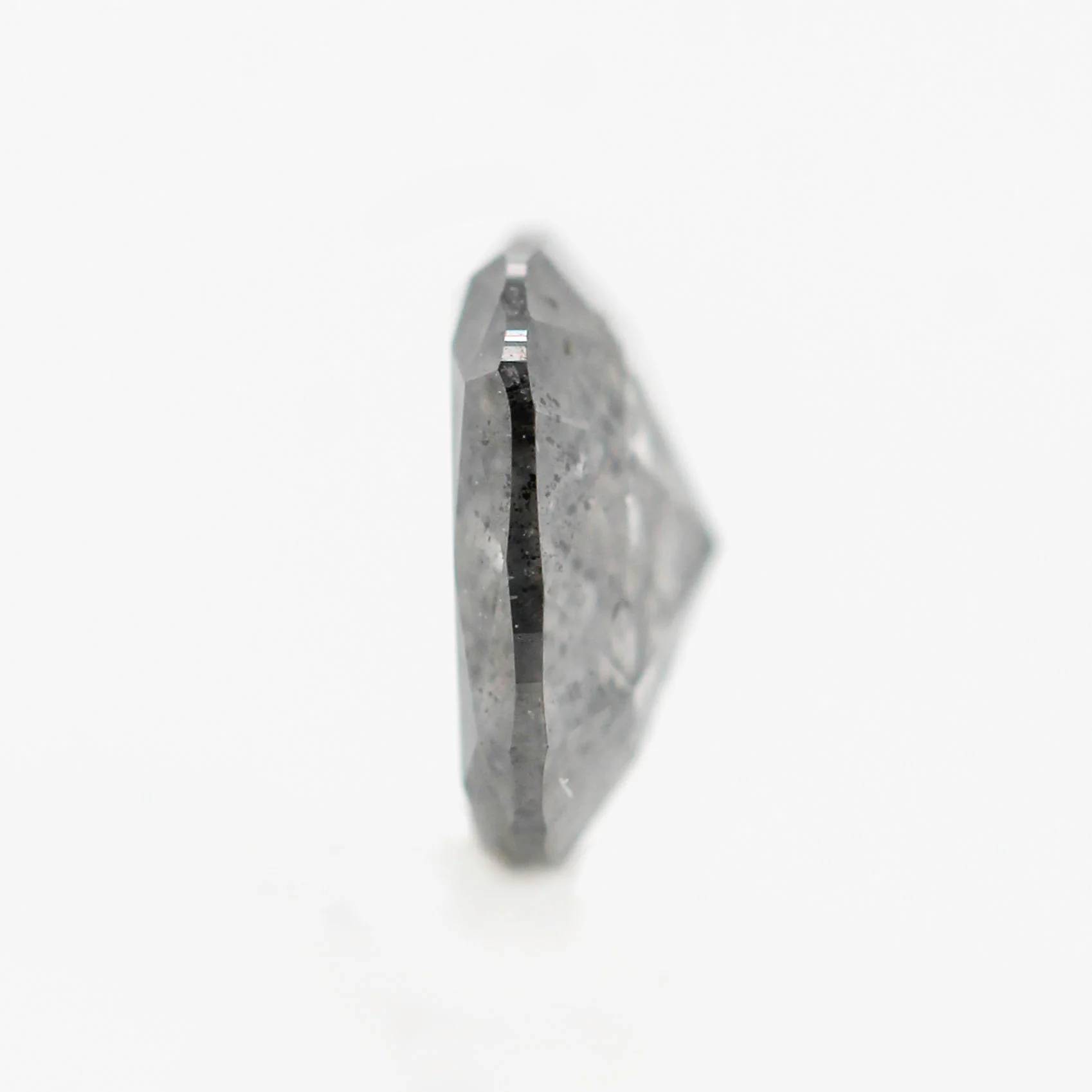 0.74 Carat Cushion Cut Salt and Pepper Diamond for Custom Work - Inventory Code DCC074 - Image 6