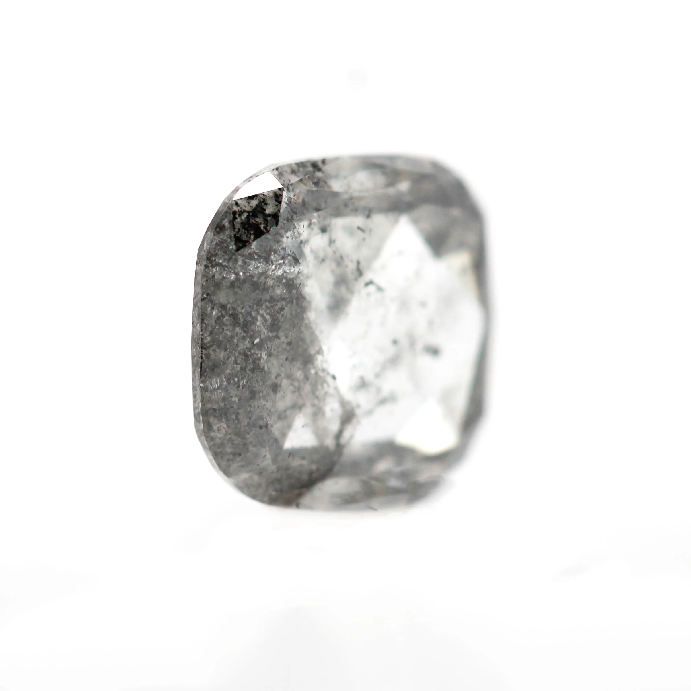 0.74 Carat Cushion Cut Salt and Pepper Diamond for Custom Work - Inventory Code DCC074 - Image 7