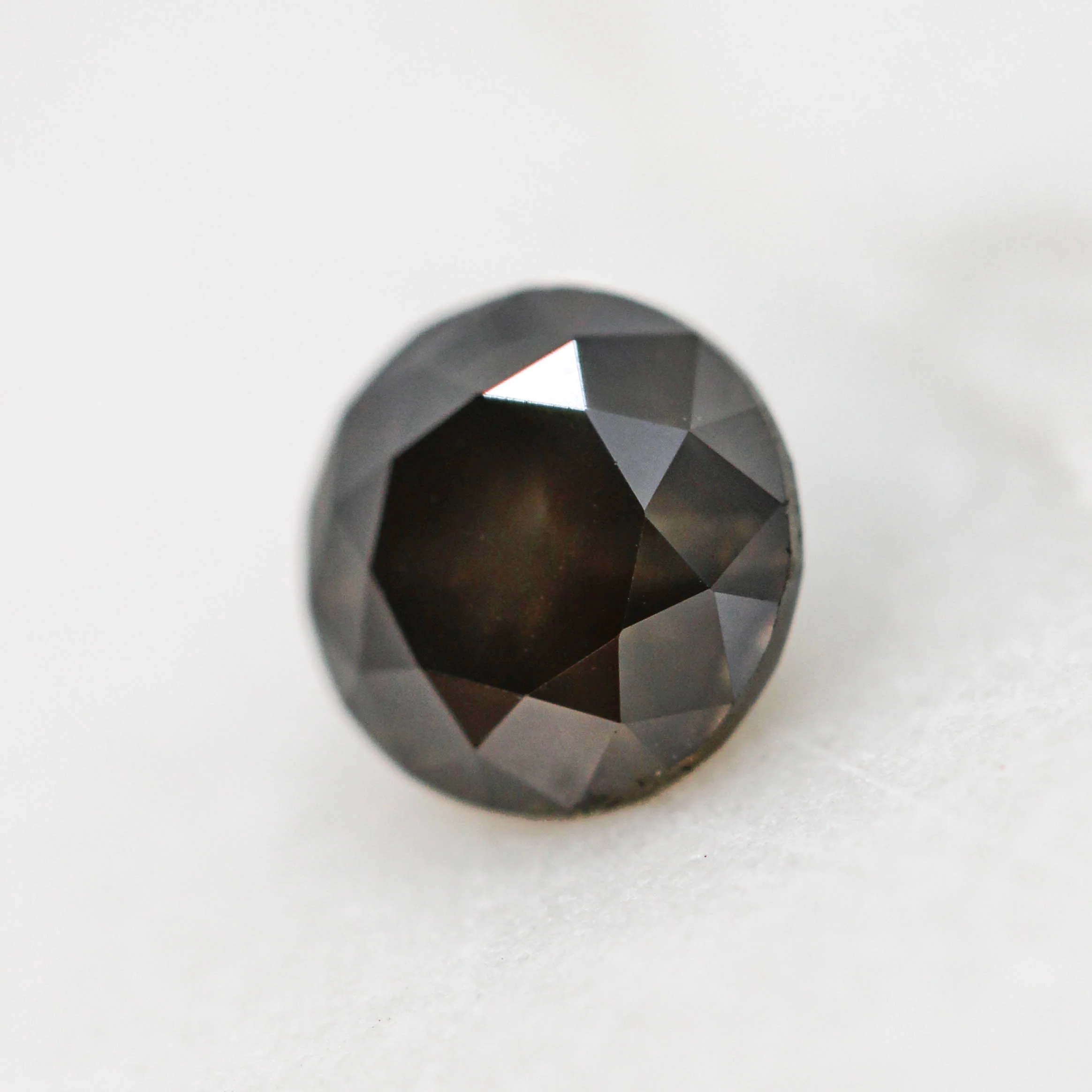 0.80 Carat Round Brown Diamond for Custom Work - Inventory Code NBR080 - Image 4