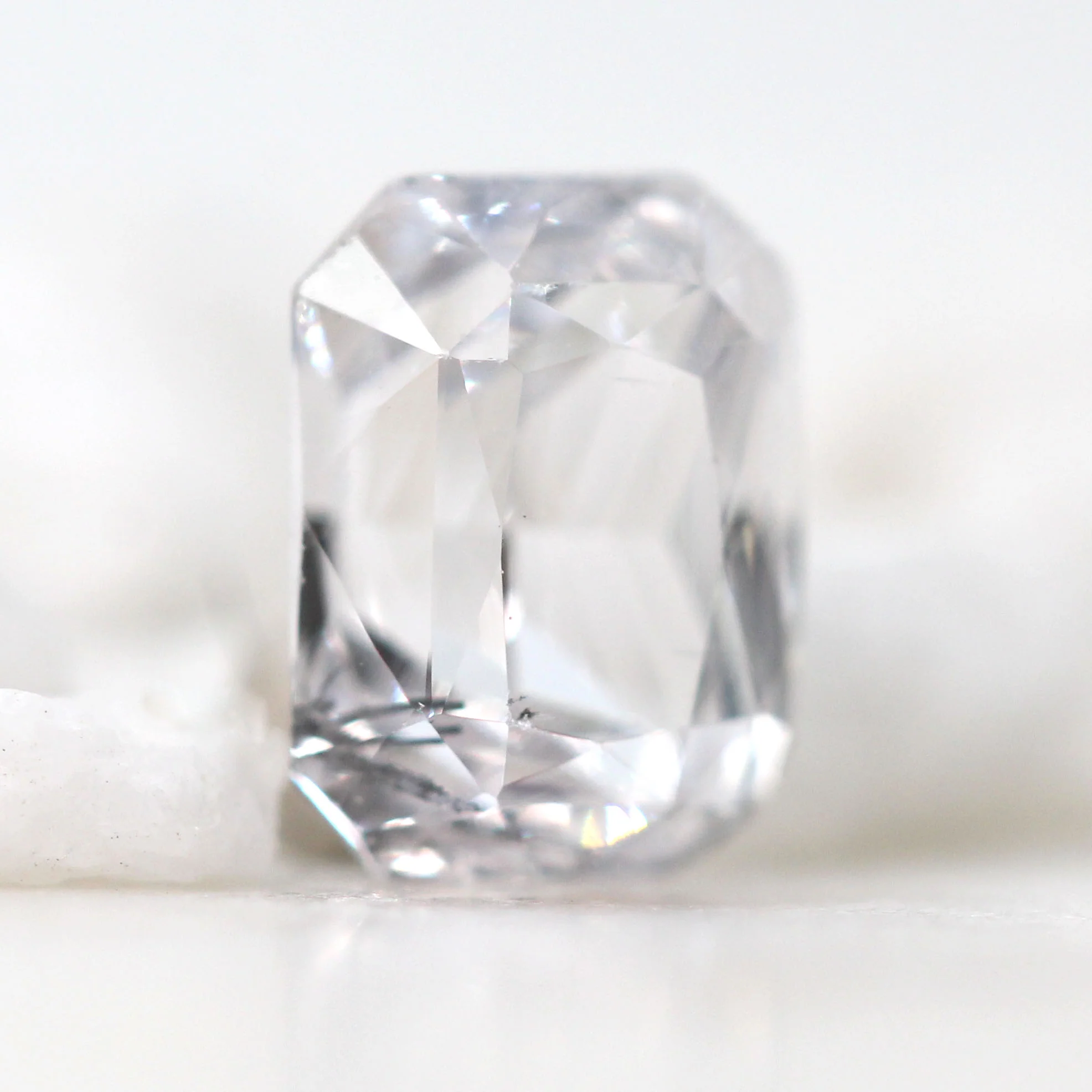 1.90 Carat Radiant Cut Clear Sapphire for Custom Work - Inventory Code CRS19 - Image 5