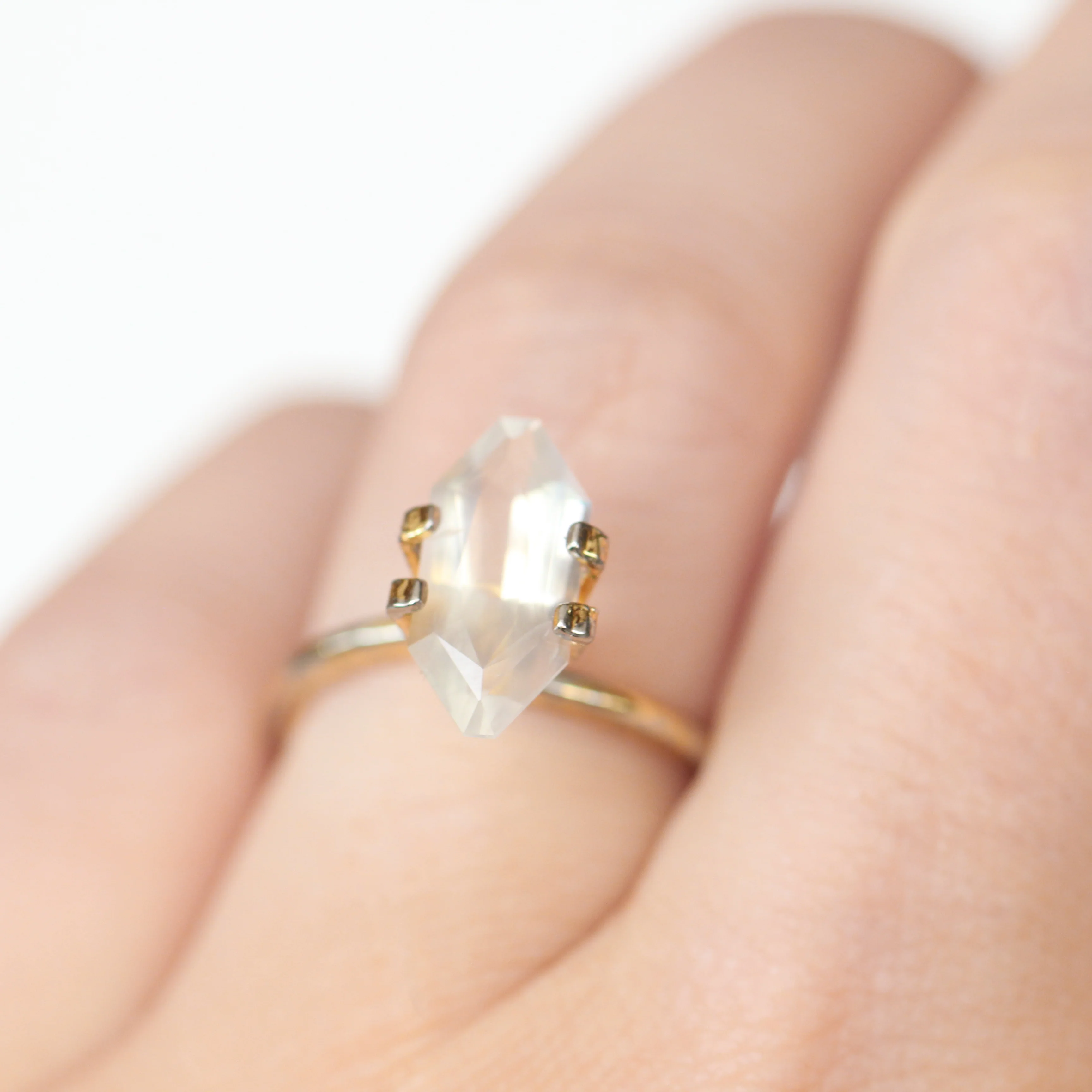 2.44ct Elongated Hexagon Moonstone for Custom Work - Inventory Code MNSTN244 - Image 6