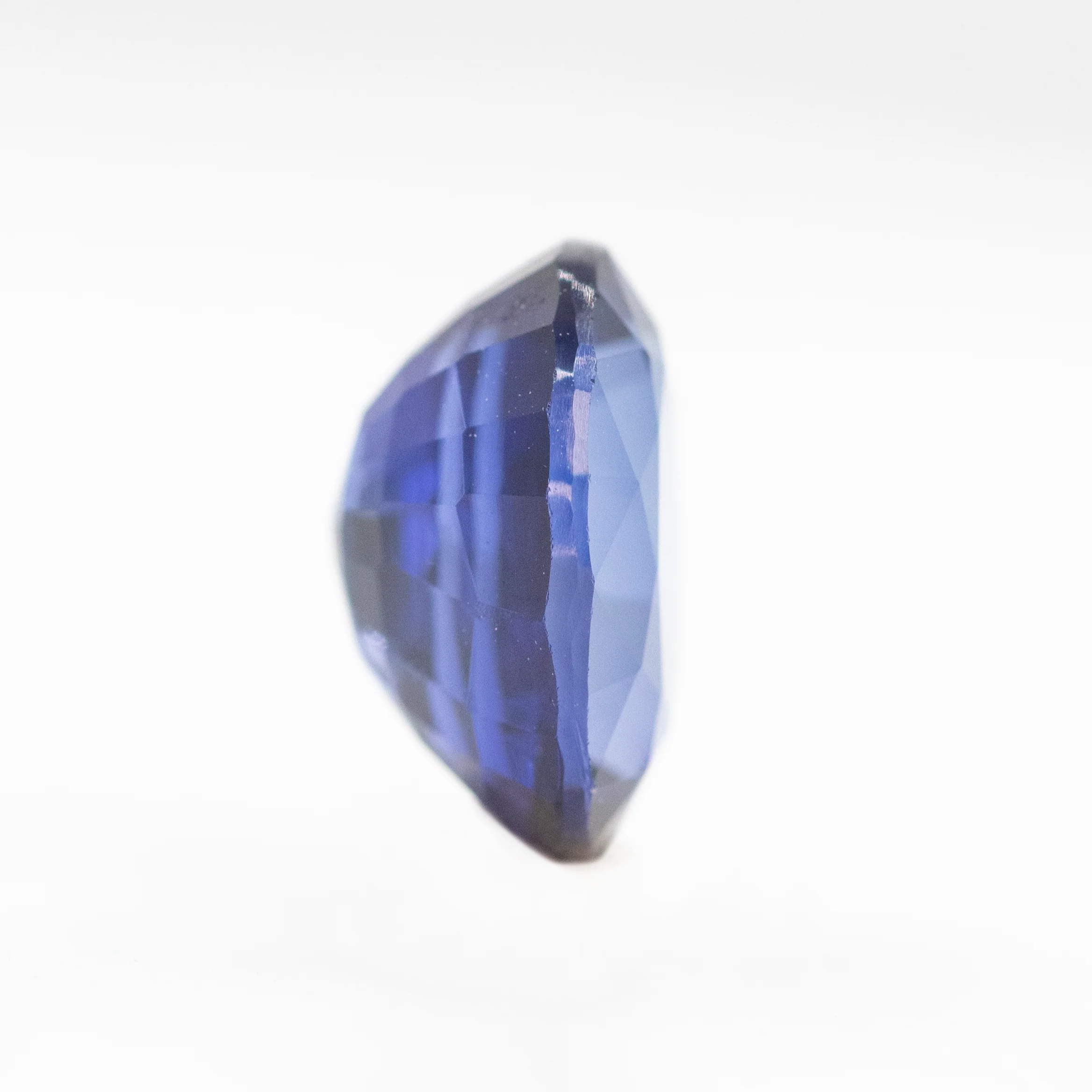 2.66 Carat Vibrant Blue Oval Sapphire for Custom Work - Inventory Code BOS266 - Image 5