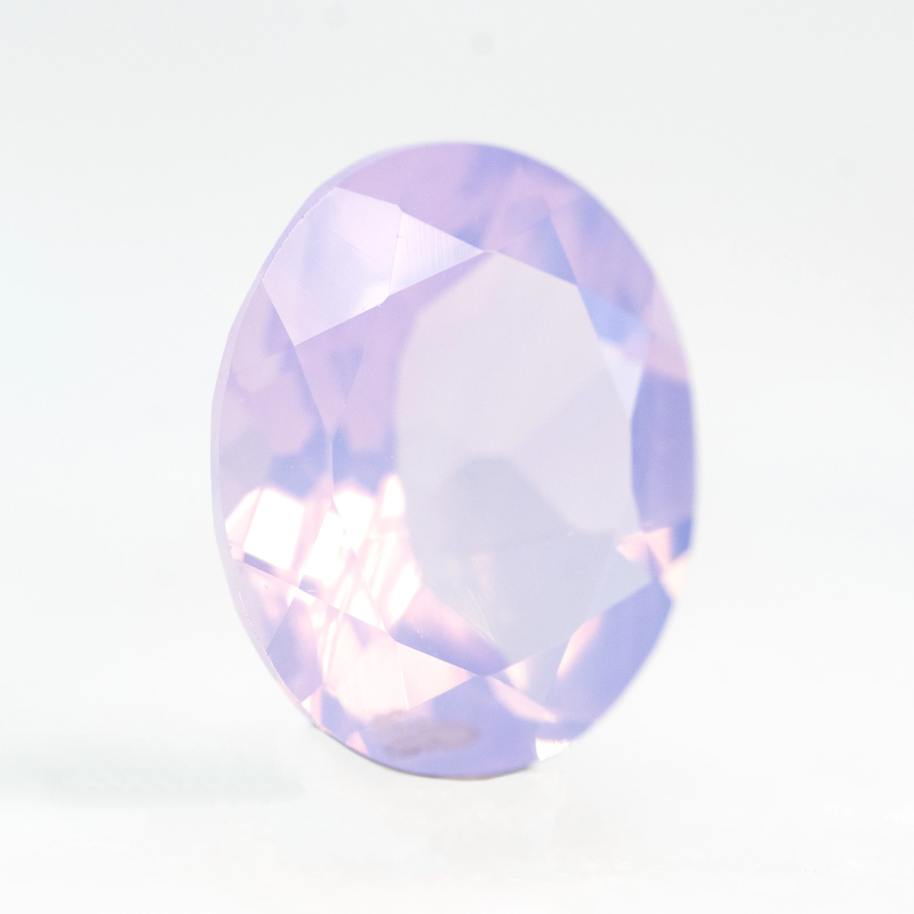 3.10 Carat Pink Oval Amethyst for Custom Work - Inventory Code OOA3133 - Image 4
