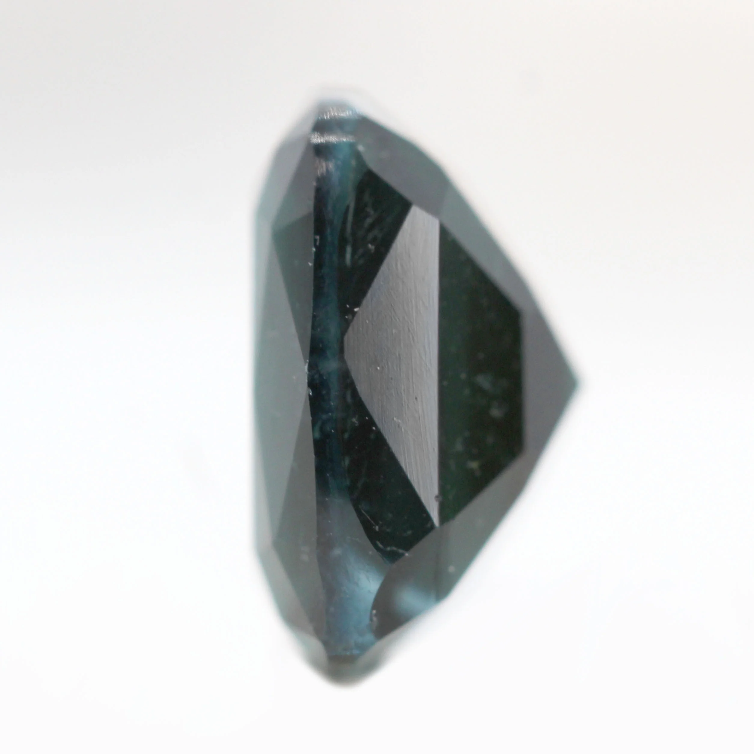 3.85 Carat Cushion Cut Indicolite Blue Tourmaline for Custom Work - Inventory Code TCT385 - Image 5