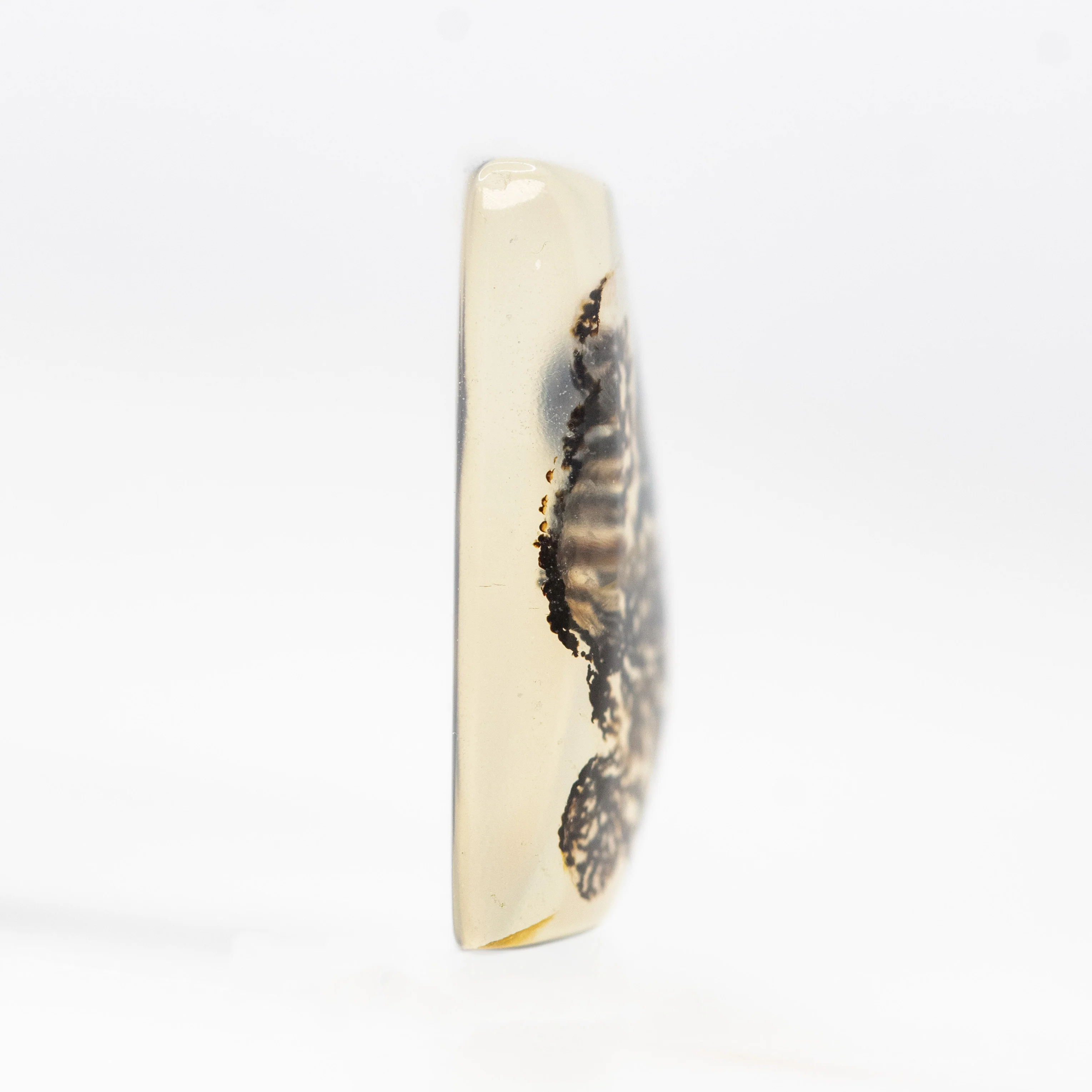 5.43 Carat Rectangular Cabochon Cut Dendritic Quartz for Custom Work - Inventory Code RCDQ543 - Image 5