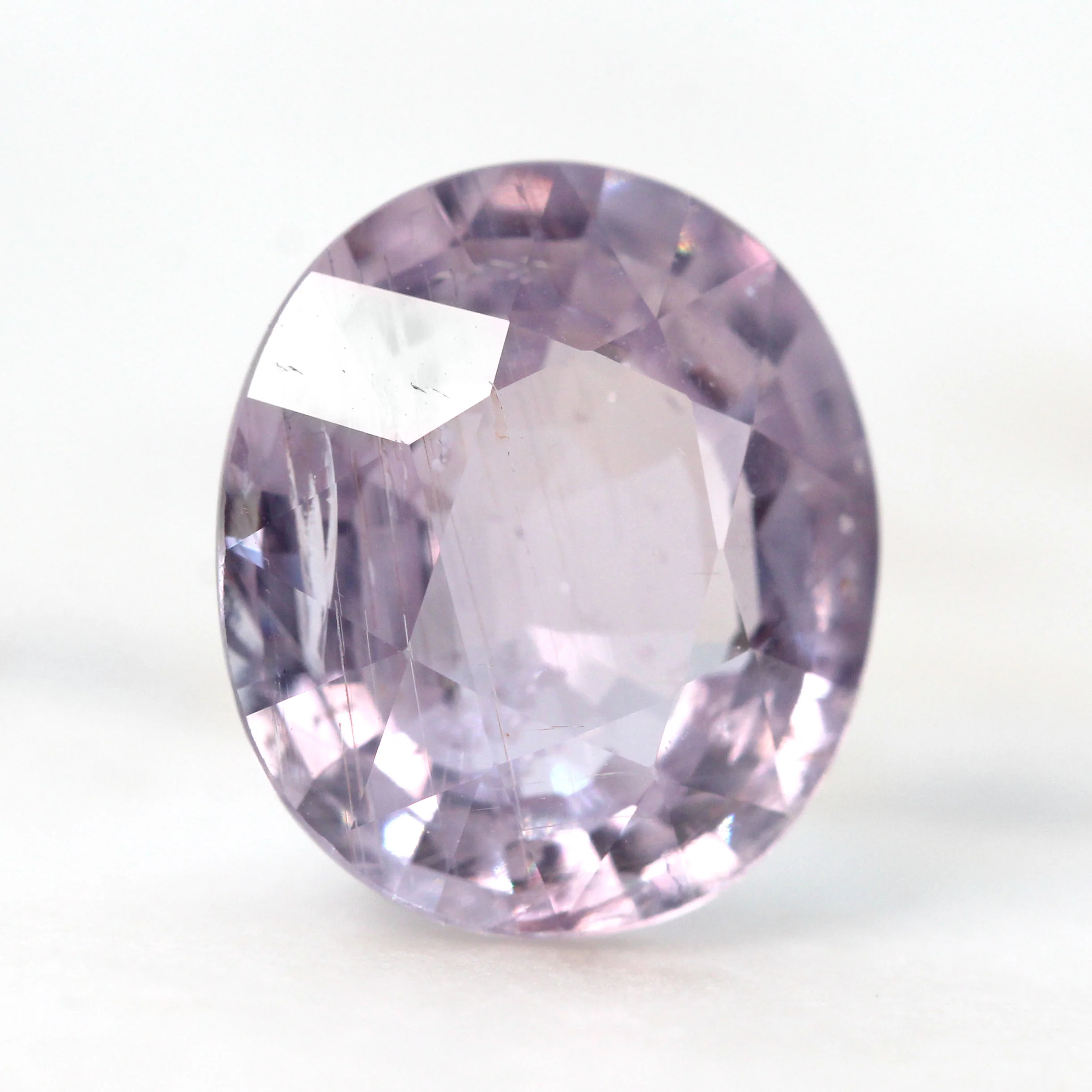 6.11 Carat Purple Oval Sapphire for Custom Work - Inventory Code POSAP611 - Image 3