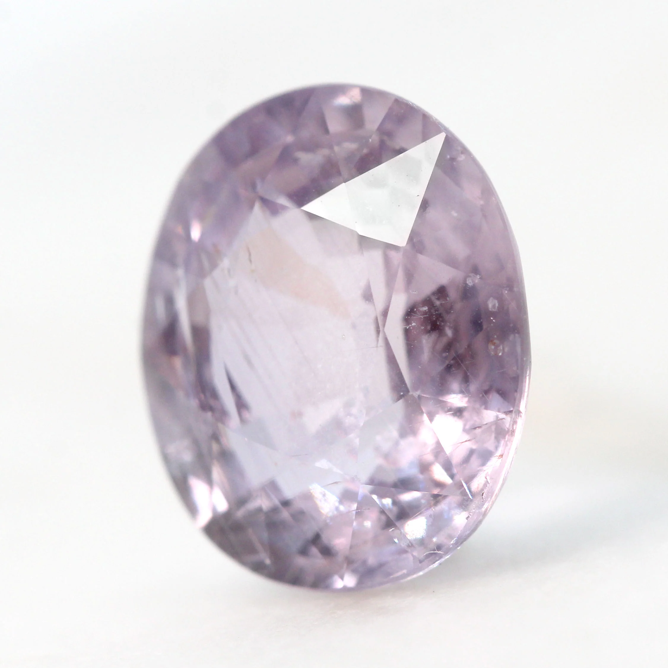 6.11 Carat Purple Oval Sapphire for Custom Work - Inventory Code POSAP611 - Image 4