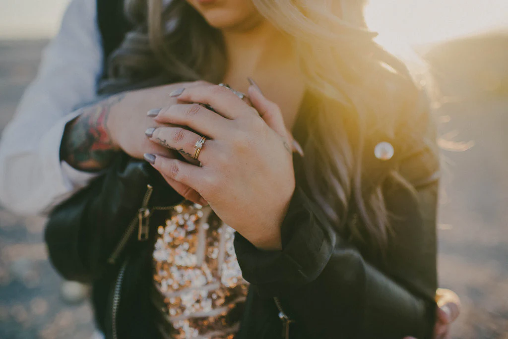 Rough Diamond Solitaire Ring - Made to Order - Image 14